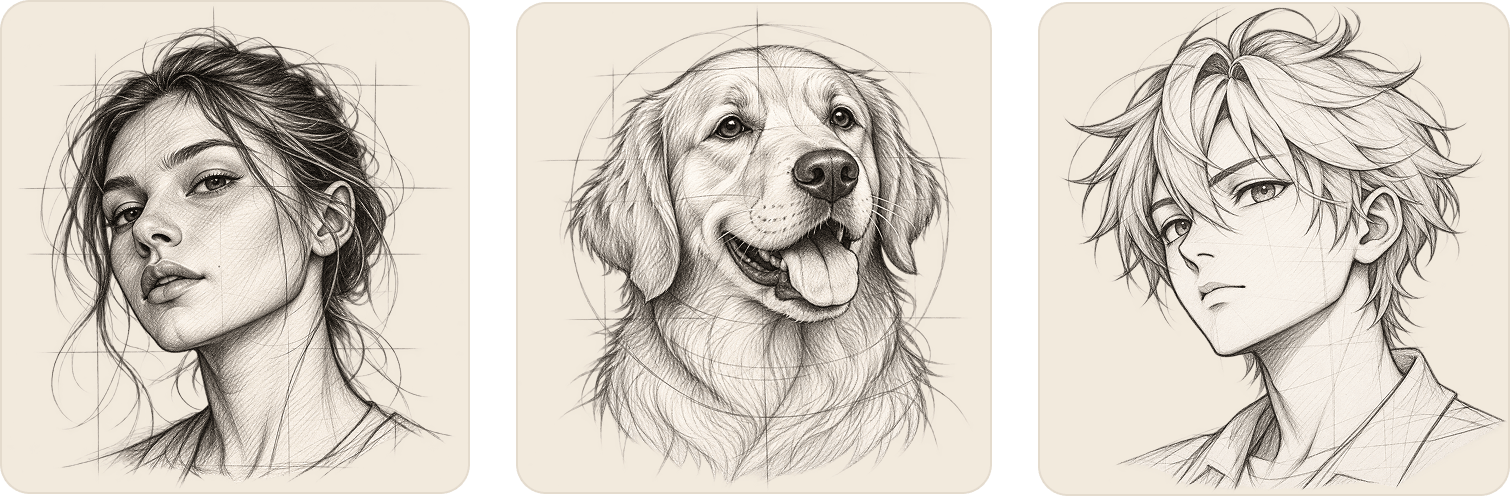 Sketch library guides in Drova